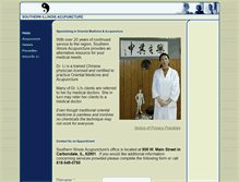 Tablet Screenshot of chineseneedle.com